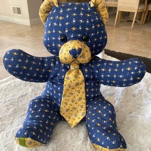 Salvatore Ferragamo Rare Silk Teddy Bear